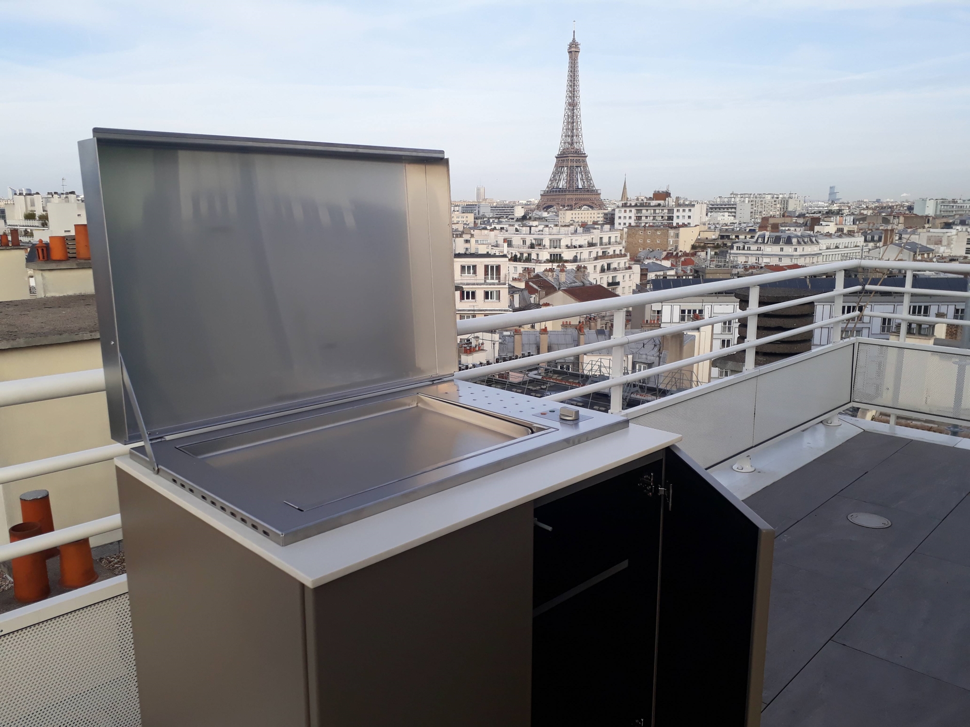 Cuisine d'été en région parisienne