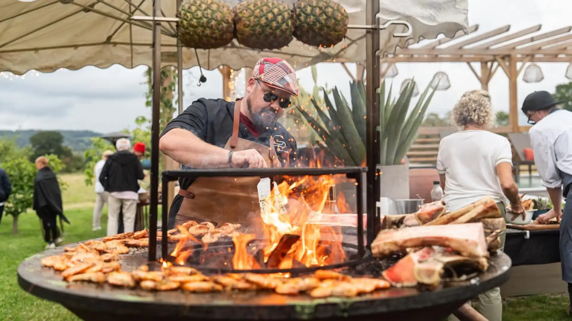 Comment faire le feu dans un brasero