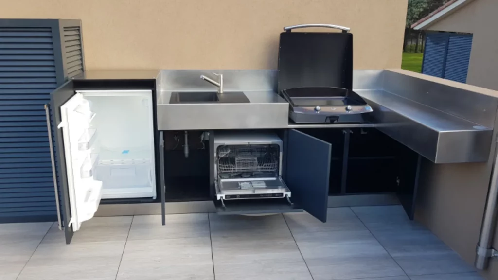 inox qualité marine pour la cuisine d'été